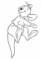 coloriage petit gourou